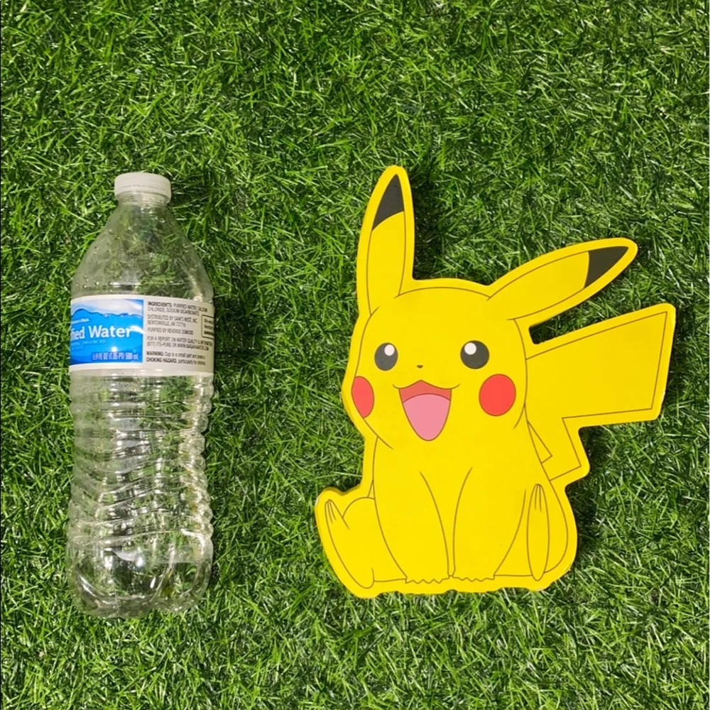 Pikachu 7X8 IN* Pokémon TCG Nintendo Sculpture wall mount art brand new - Picture 2 of 4